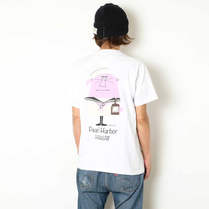 SUN SURF - PRINT T-SHIRT - SAILOR - by RYOHEI YANAGIHARA with MOOKIE - SS79570
