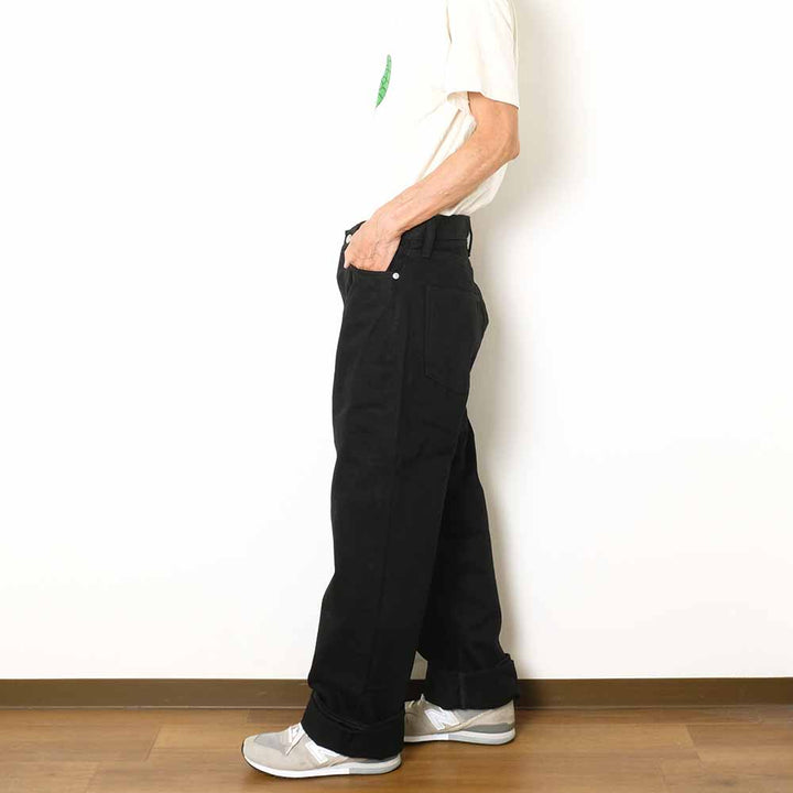 MOMOTARO JEANS - #400 WIDE - KYOTOMONTSUKI DYED - MMJE6500