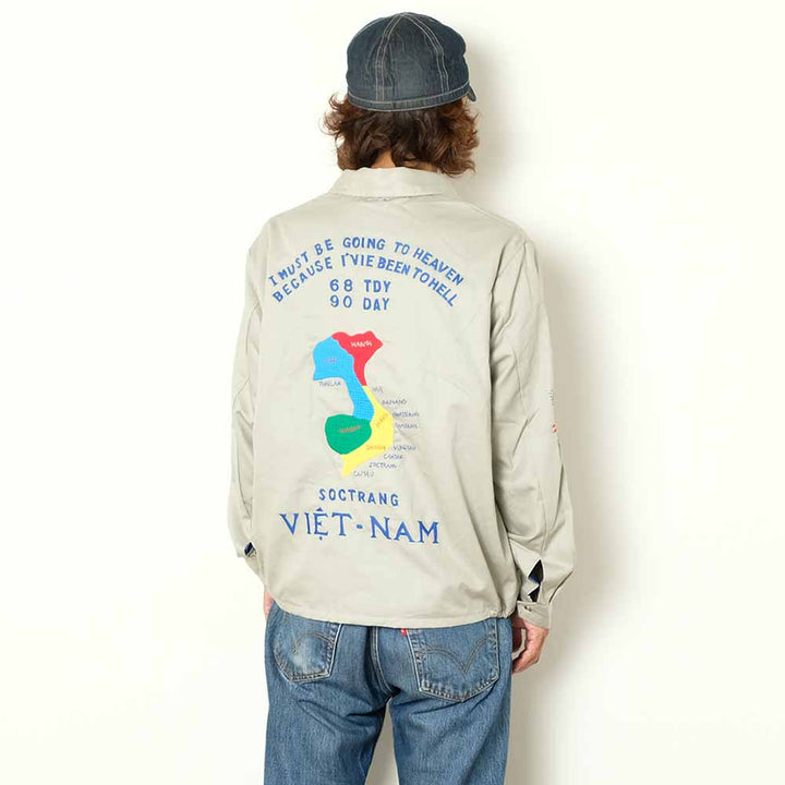 TAILOR TOYO - Cotton Vietnam Jacket - VIETNAM MAP - TT15546