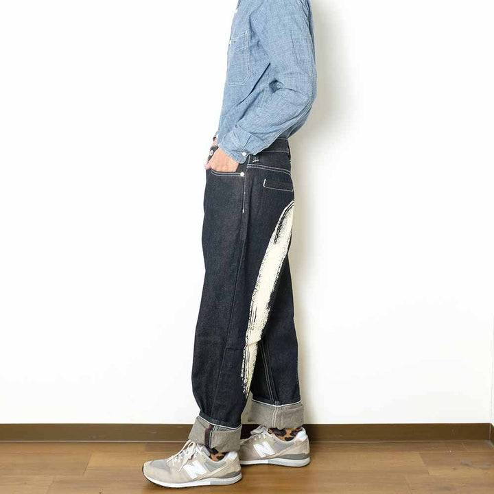 EVISU - #2030 - Brushstroke Daikoku Jeans - 6JE104630