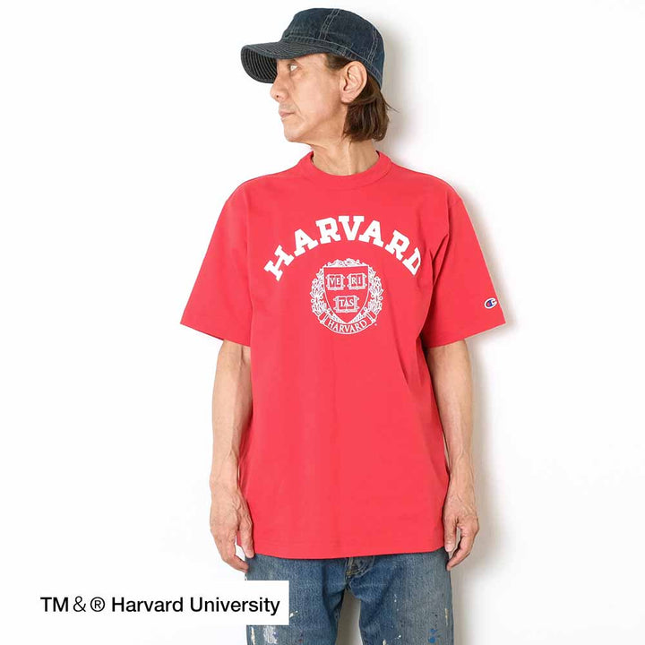 Champion - Made in U.S.A. - T-1011 T-SHIRT - HARVARD - C5-B307