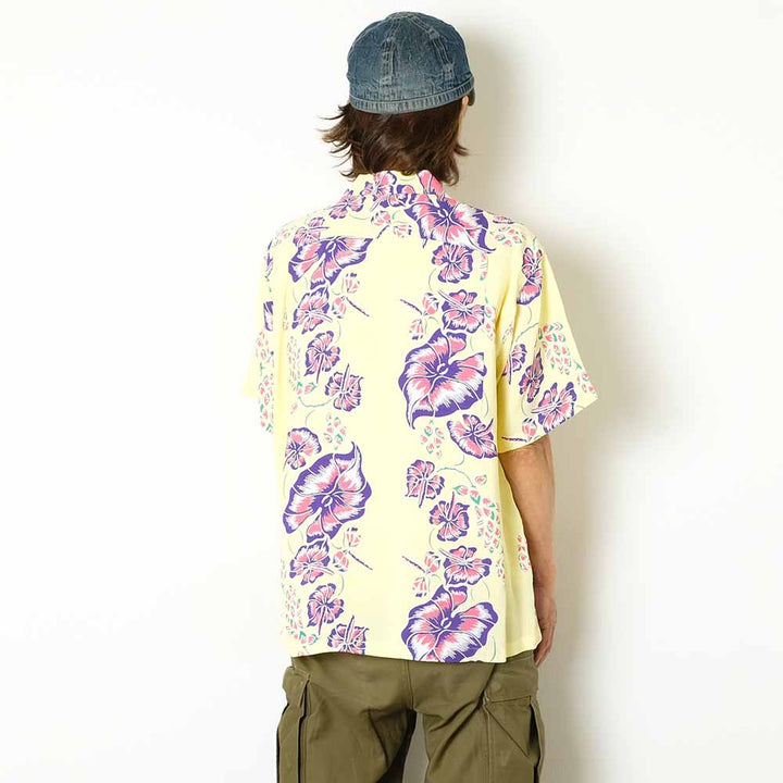 SUN SURF - S/S RAYON HAWAIIAN SHIRT - ISLAND FLOWER CHAIN - SS39425