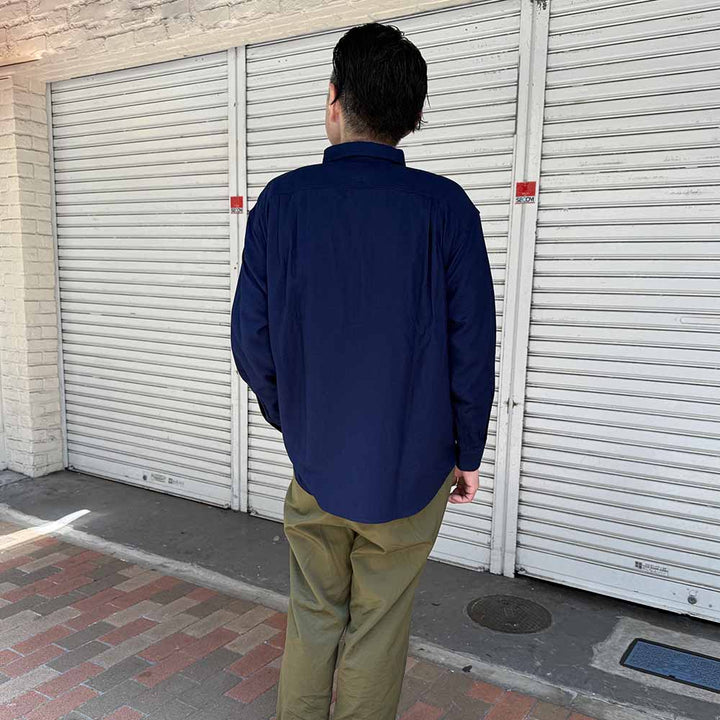 MOMOTARO JEANS - SASHIKO CPO SHIRT - MXLS1039