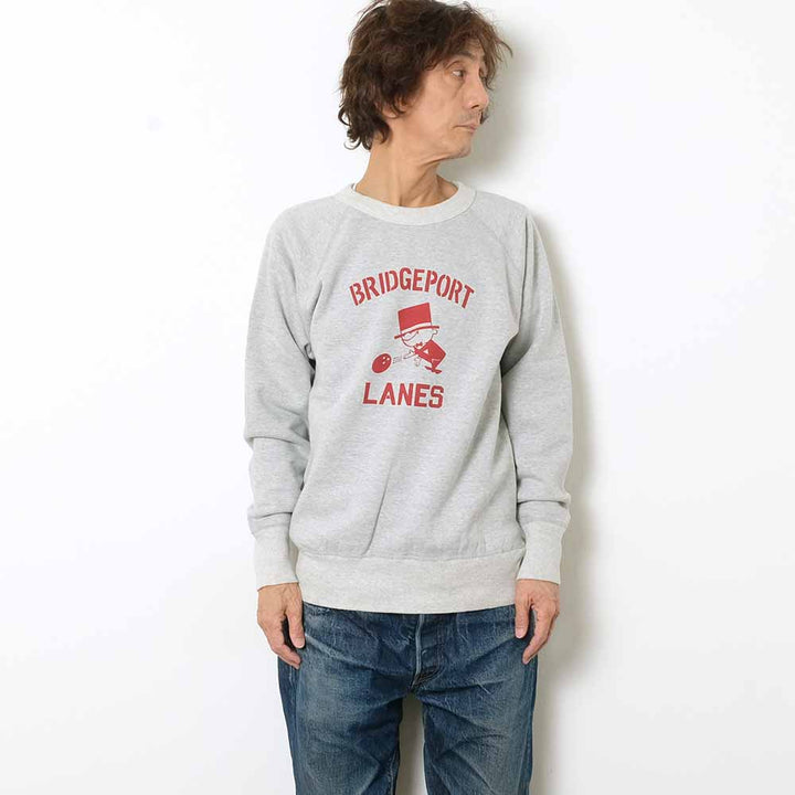 DUBBLEWORKS - RAGLAN CREW SWEAT - BRIDGE PORT - 83003BRI-23