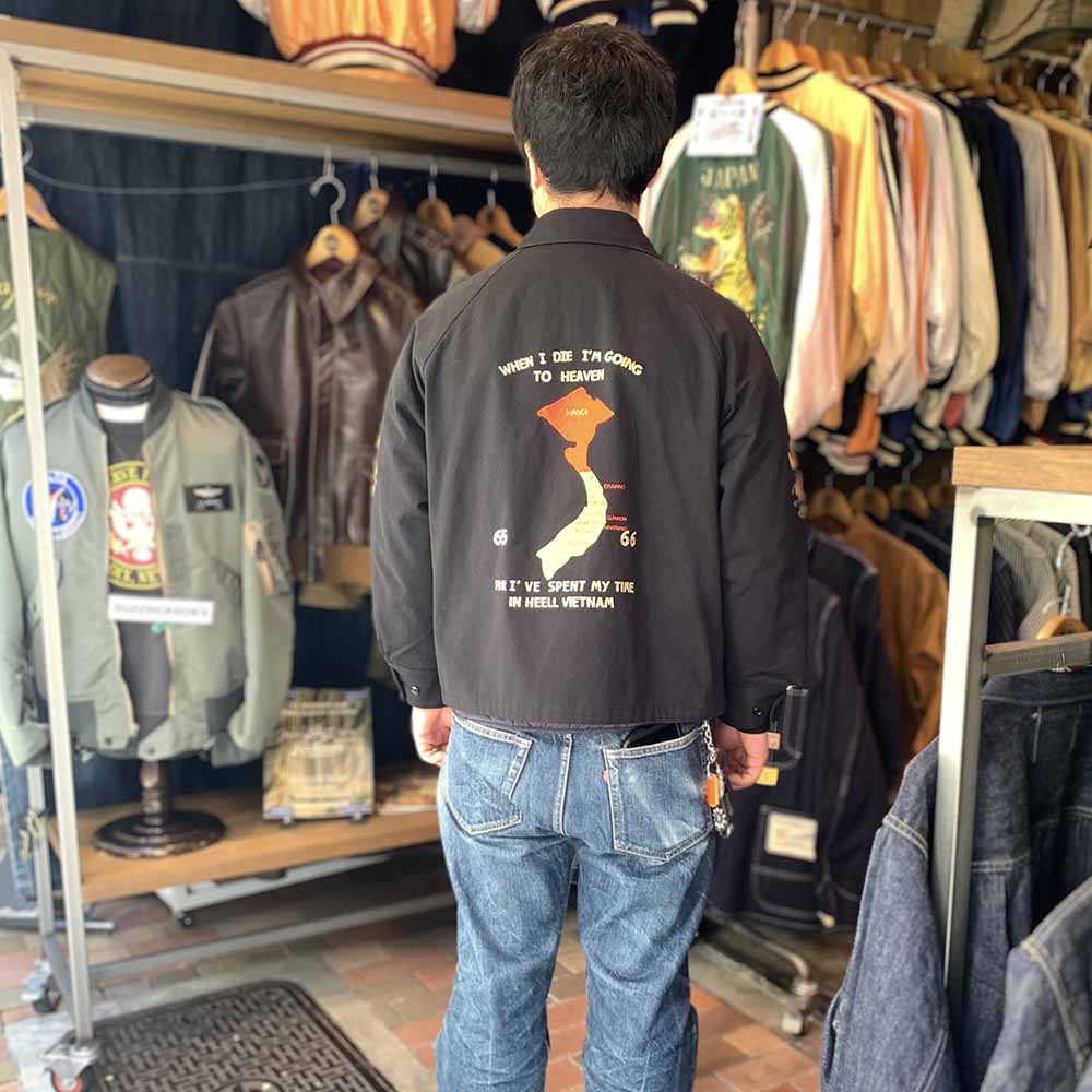 SUNNY SPORTS - THRIFTY LOOK - SOUVENIR VIET-NAM 1965 JACKET COTTON TWILL - TL25S003