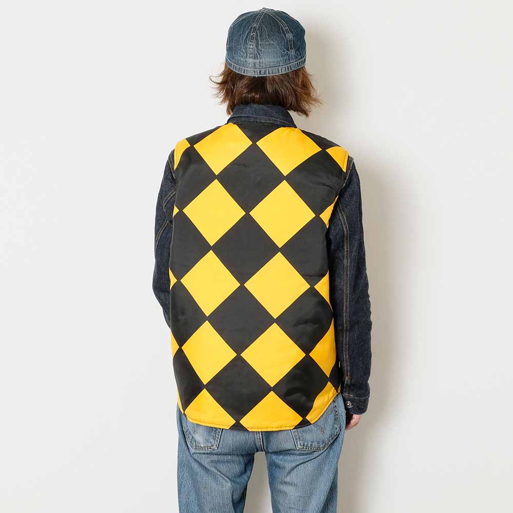 BUZZ RICKSON'S - LINE CREWMAN VEST (MOD.) REVERSIBLE “BUZZ RICKSON MFG. CORP. - BR15749