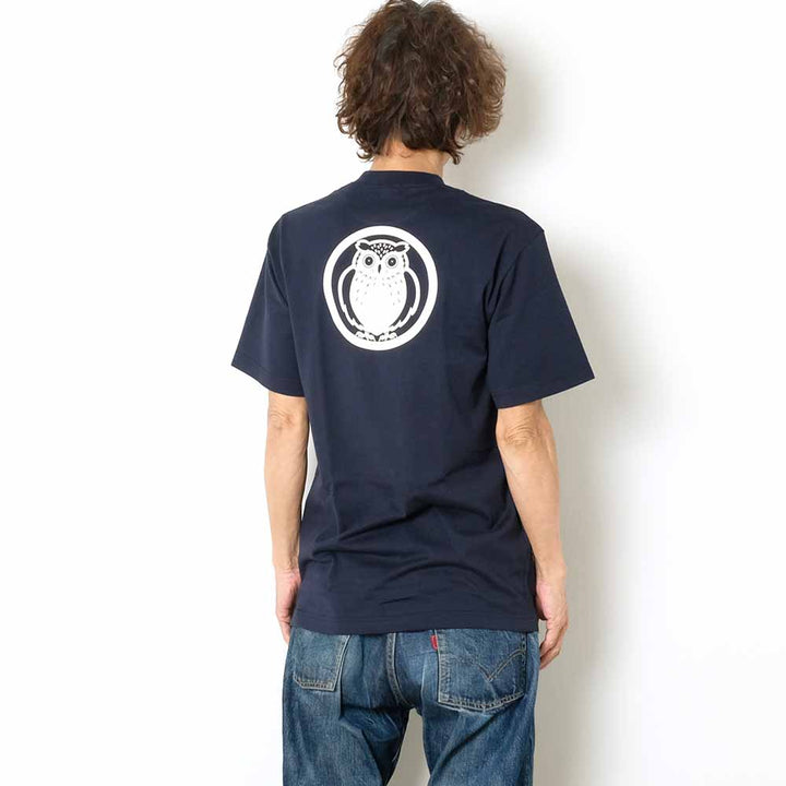 麿紋 - S/S T-SHIRT - フクロウ - FUKURO-M