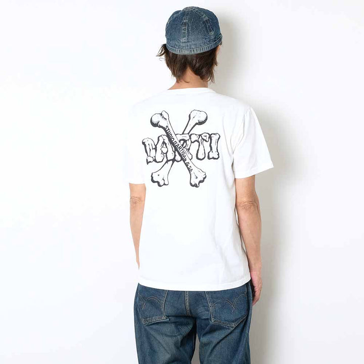 STUDIO D’ARTISAN - USA COTTON PRINT T-SHIRT - BOO - 8168A