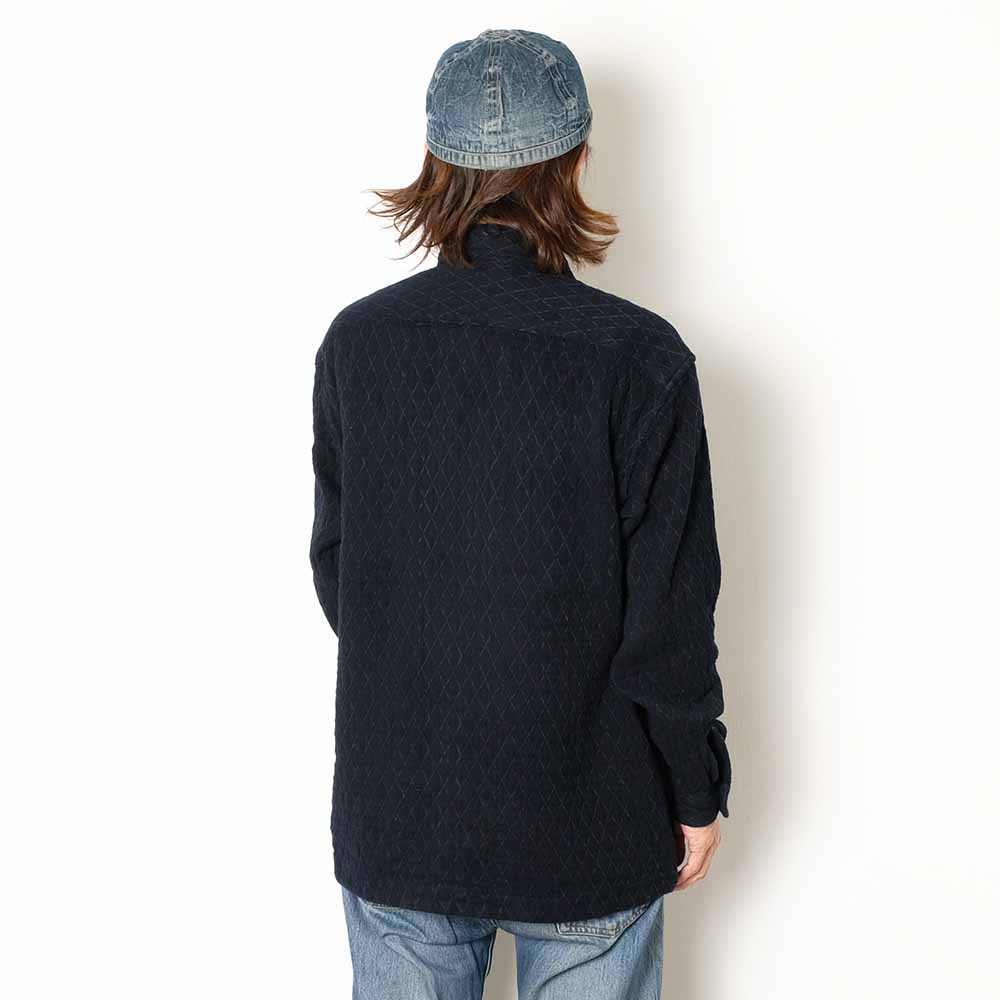 MOMOTARO JEANS - SASHIKO WORK SHIRT - MXLS1041