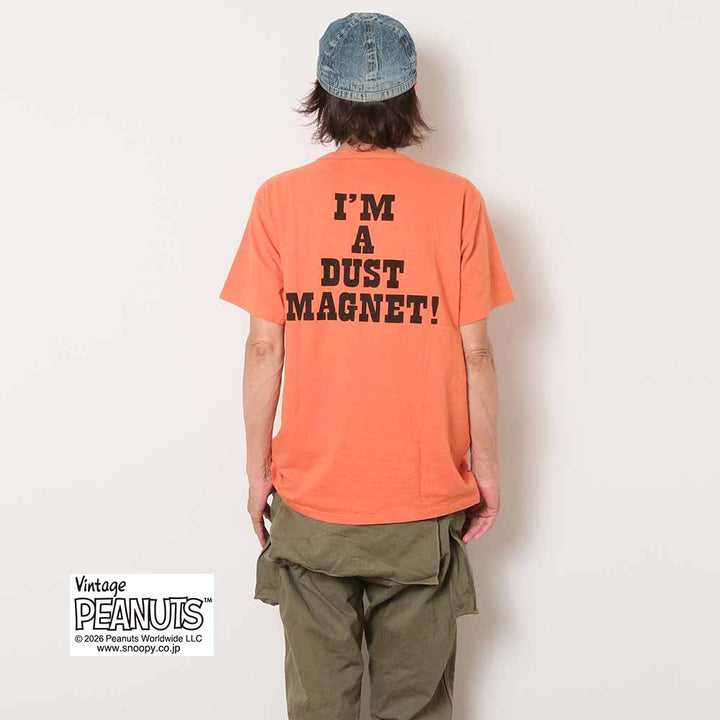 WAREHOUSE - S/S T-SHIRT - I'M A DUST MAGNET! (PIG PEN) - YP126S-5