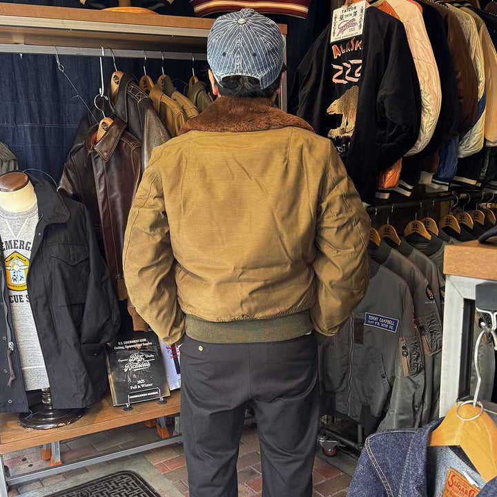 BUZZ RICKSON'S - Type B-15B TEST SAMPLE - RAYON COTTON VERSION PERSONAL EQUIPMENT LABORATORY - BR15741