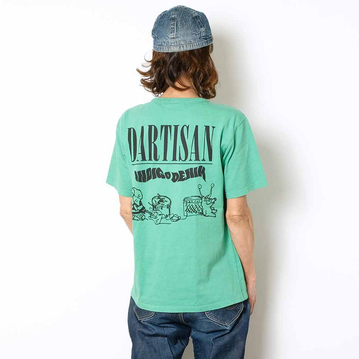 STUDIO D’ARTISAN - USA COTTON T-SHIRT - ROCK BAND - 8212B