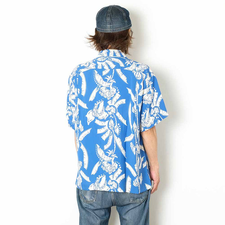 SUN SURF - RAYON HAWAIIAN SHIRT - HONEYSUCKLE - SS39421