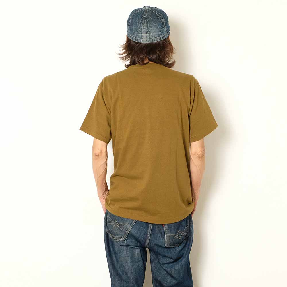 DUBBLEWORKS - Lot.33005 S/S T-SHIRT - SKULL AND BONE - 33005SKA-26