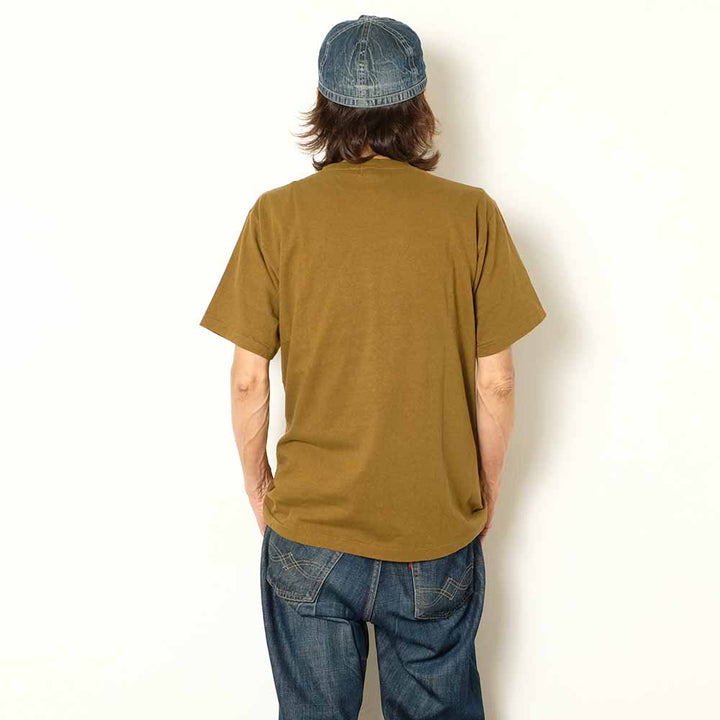 DUBBLEWORKS - Lot.33005 S/S T-SHIRT - SKULL AND BONE - 33005SKA-26