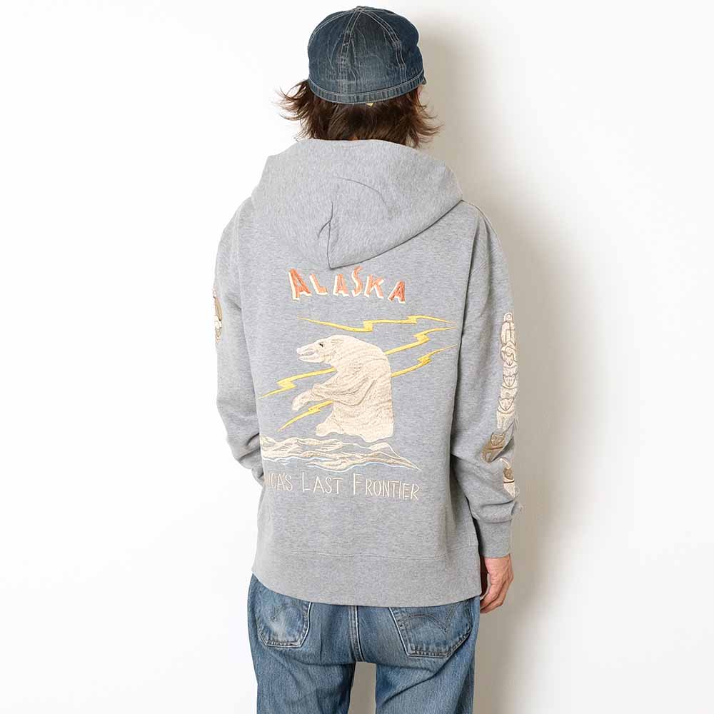 TAILOR TOYO - SUKA ZIP PARKA EMBROIDERED - ALASKA - TT69652