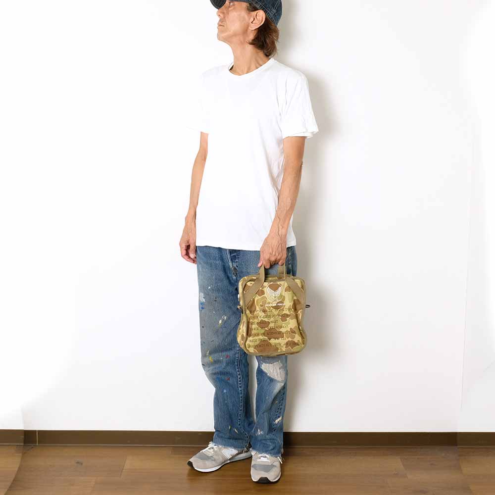 BUZZ RICKSON'S - SUIT-PNEUMATIC ANTI-G, TYPE G-3A FROG SKIN CAMOUFLAGE BAG - BR02879