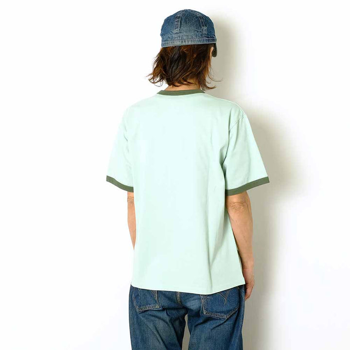 BARNS - RINGER PRINT T-SHIRT - CITY OF RUN - BR-25168