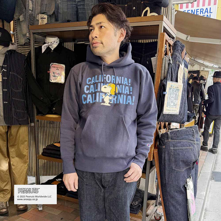 Champion - REVERSE WEAVE PULLOVER HOODED SWEATSHIRT - CALIFORNIA - C3-C130