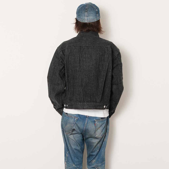 REMI RELIEF - 13oz 1954XX DENIM 2nd JKT BLACK - RN31393071