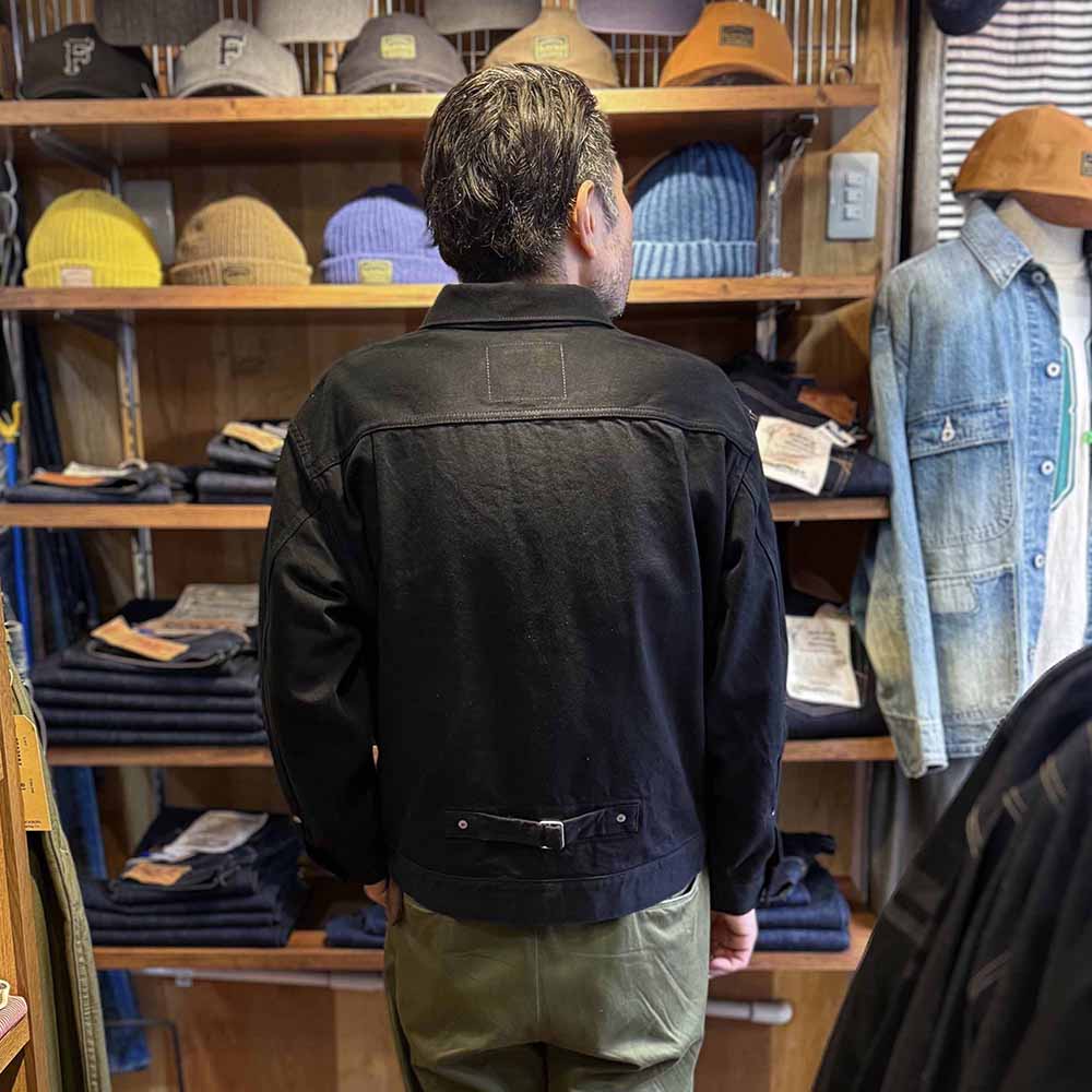 MOMOTARO JEANS - #001 DENIM JACKET - KYOTOMONTSUKI DYED - MMGJ6001