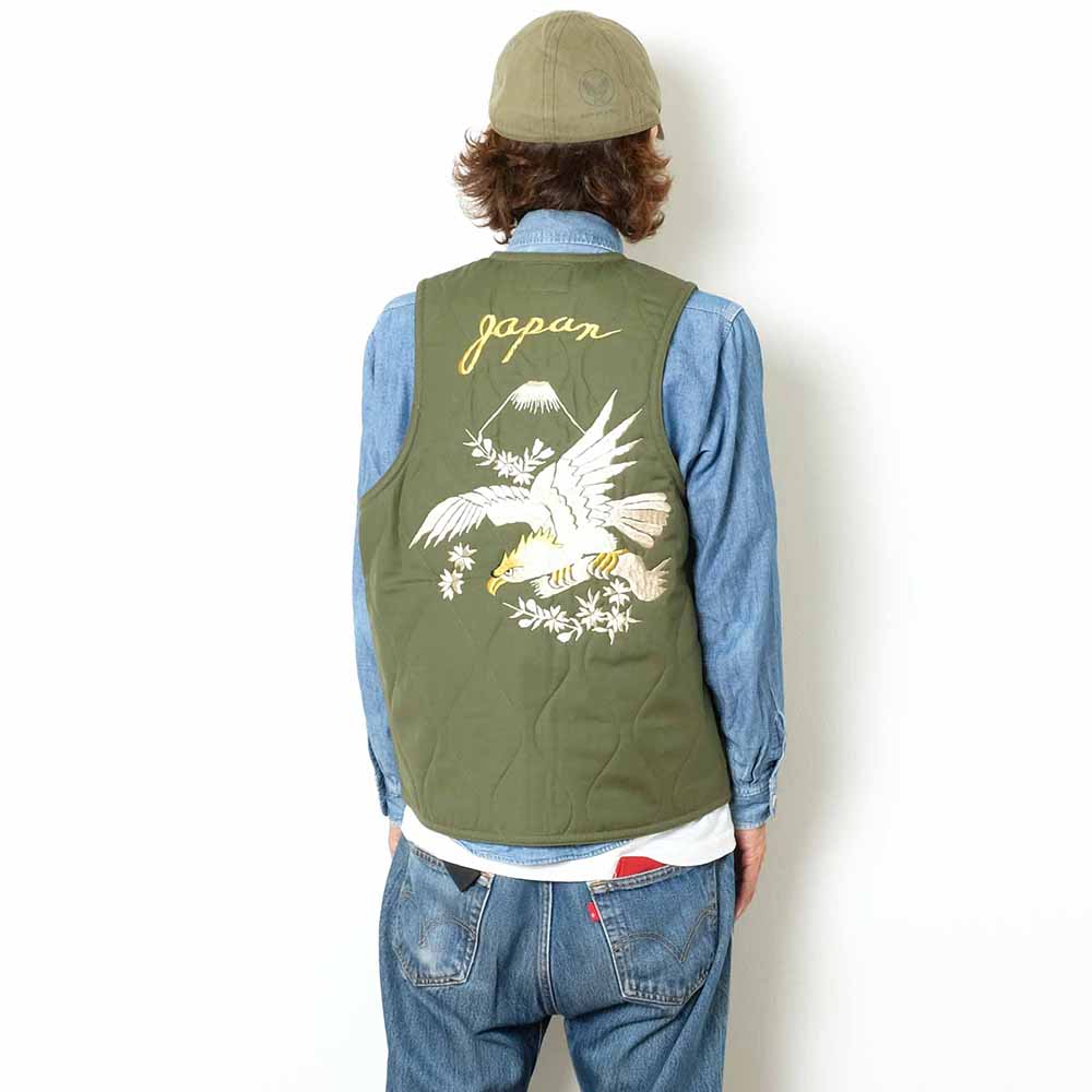 BUZZ RICKSON'S EMBROIDERY VEST - SUKA - BR15586