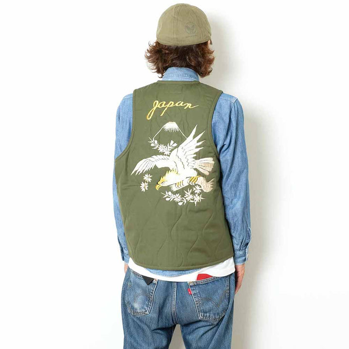 BUZZ RICKSON'S EMBROIDERY VEST - SUKA - BR15586