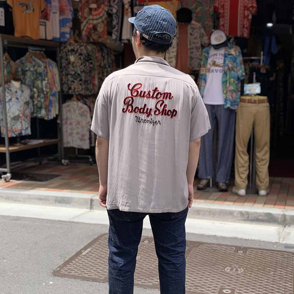 STYLE EYES - RAYON BOWLING SHIRT - CUSTOM BODY SHOP - SE39261