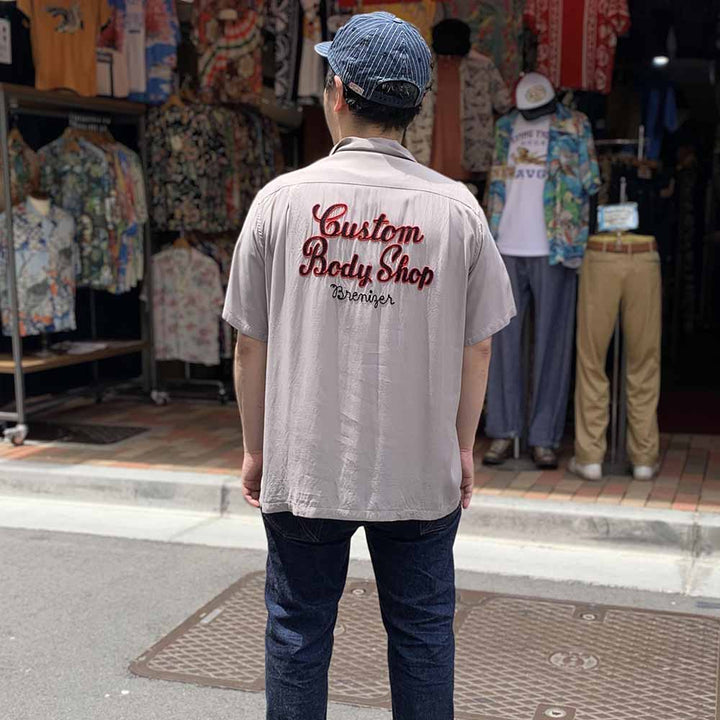 STYLE EYES - RAYON BOWLING SHIRT - CUSTOM BODY SHOP - SE39261