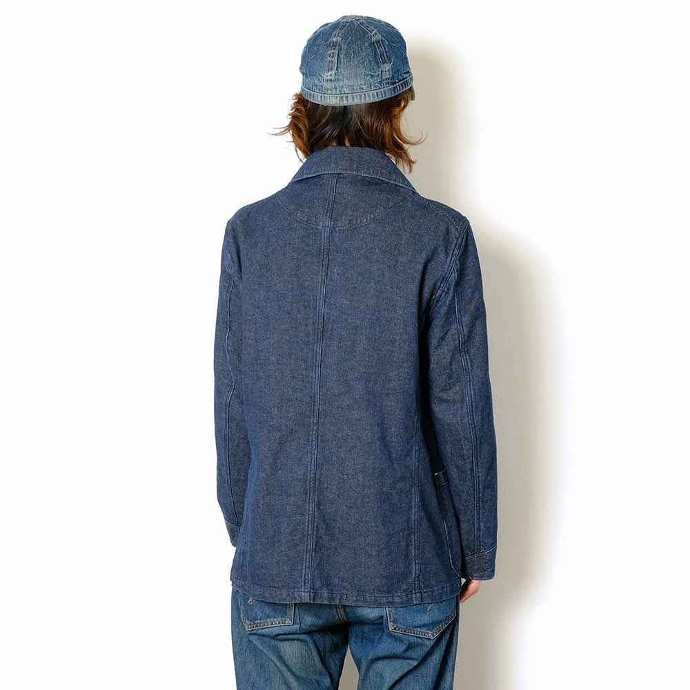 Soundman - Coverall Jacket - Birmingham - Cotton / Linen Honey Cord Denim - M374-507Z