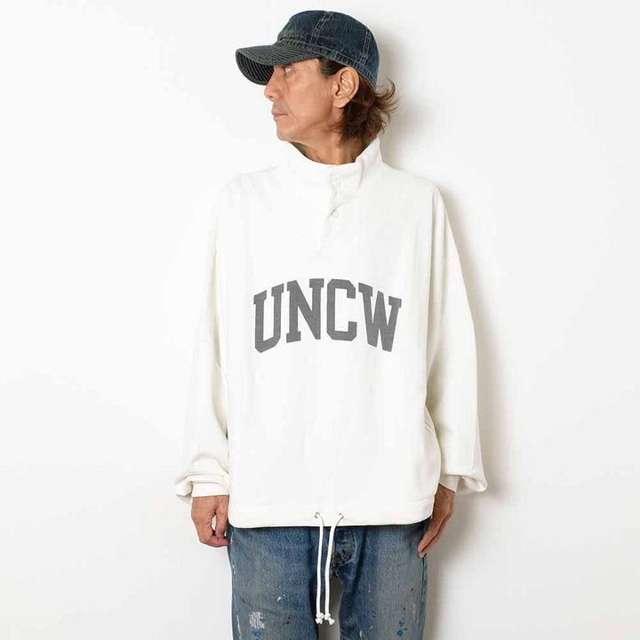 REMI RELIEF - SP Processing Wide Silhouette Stand Neck Sweatshirt - UNCW - RN29373196