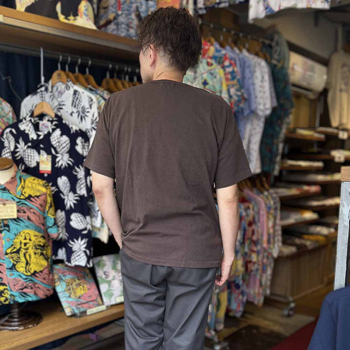 STUDIO D’ARTISAN & SA. - 石川台小寸編み天竺Tシャツ - 8204
