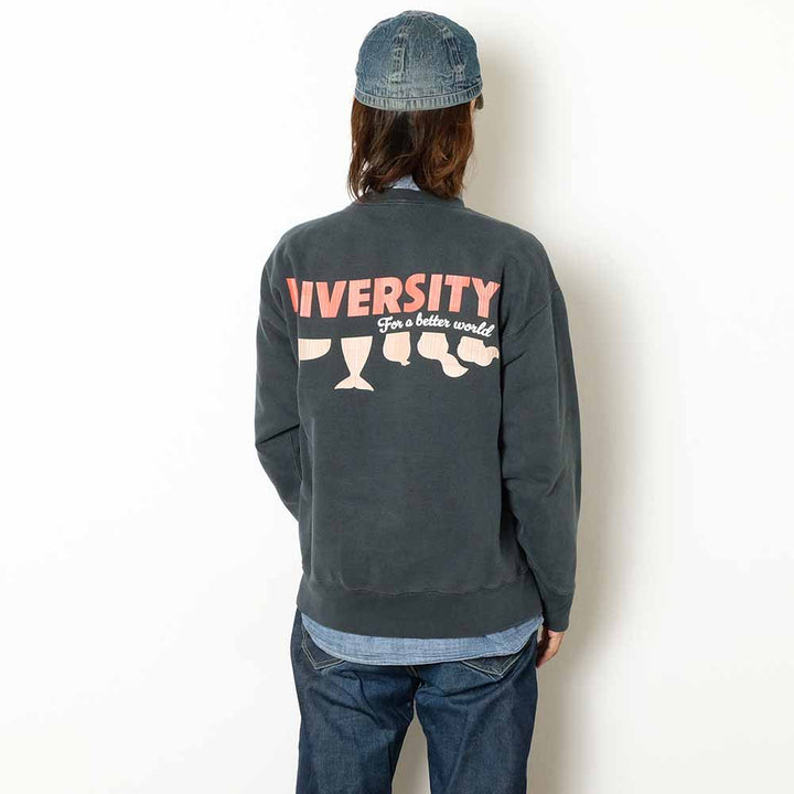 BARNS - ATHLETIC CREW SWEATSHIRT - DIVERSITY - BR-25463