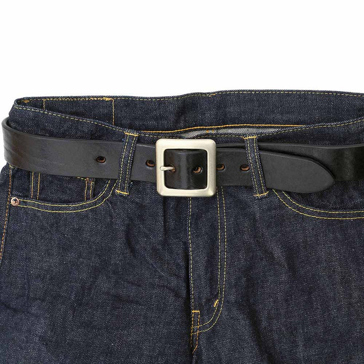 BARNS - TOCHIGI LEATHER GARRISON BELT - LE-4342