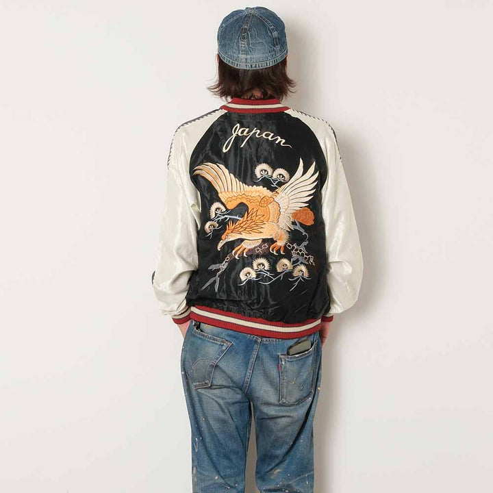 TAILOR TOYO - Acetate Souvenir Jacket - EAGLE x ROARING TIGER - TT15972-119