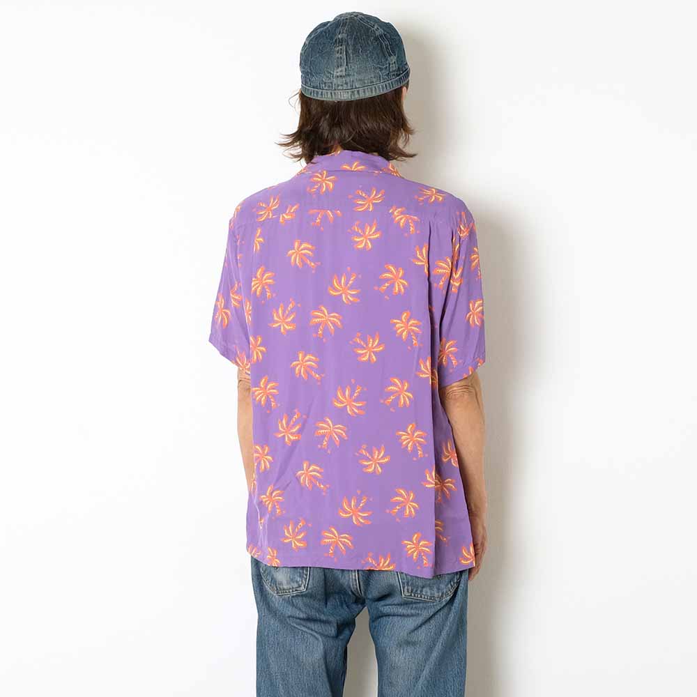 SUN SURF - S/S RAYON HAWAIIAN SHIRT - SCATTERED PALMTREE - SS39427