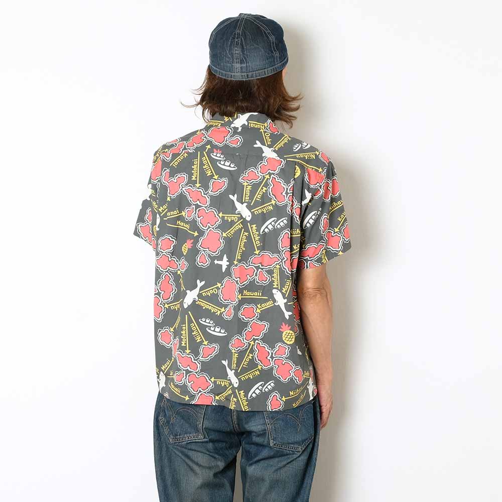 SUN SURF - COTTON BROAD OPEN SHIRT - ROUND TRIP - SS39505