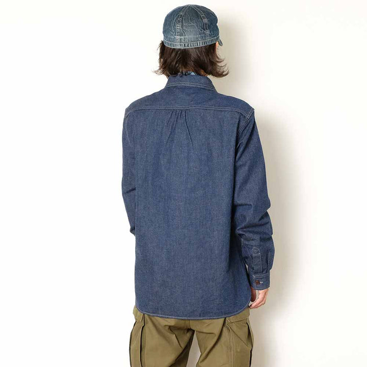 Orgueil - Shawl Collar Denim Work Shirt - OR-5127