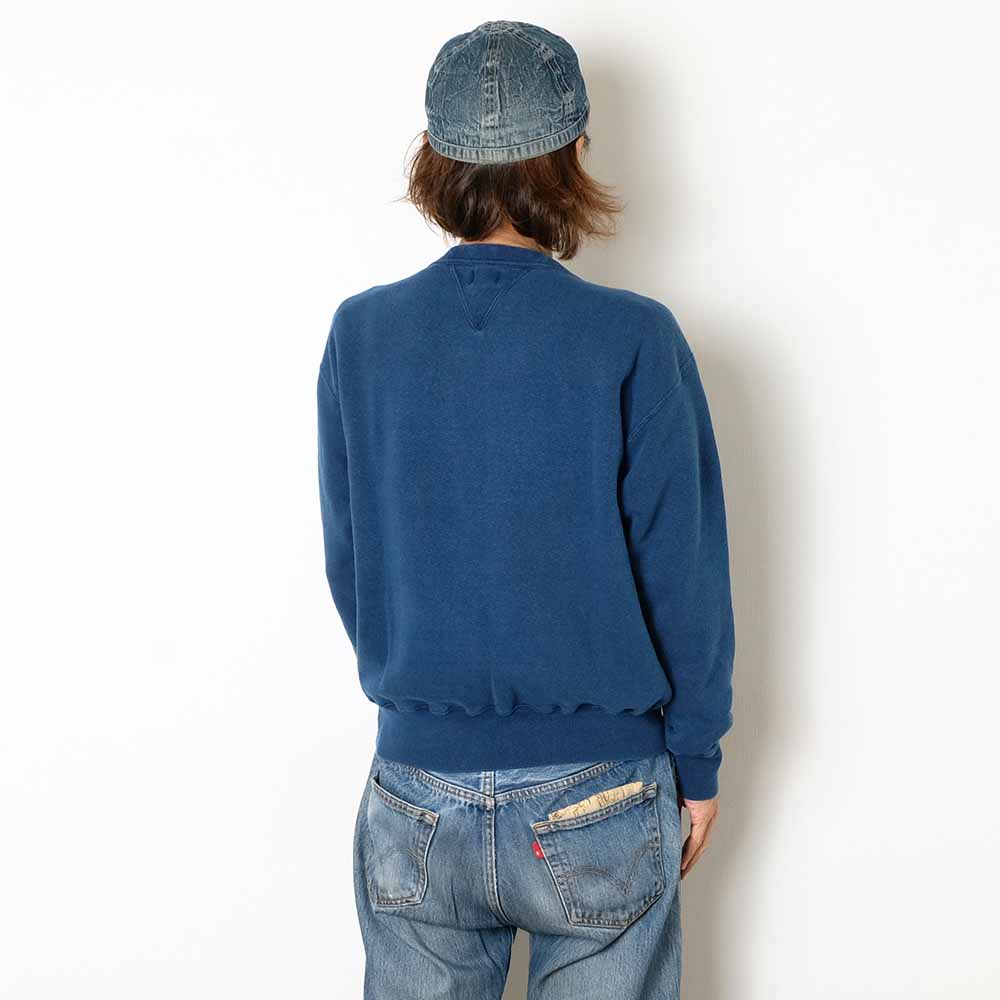 DUBBLE WORKS - LOOP WHEEL SWEATSHIRTS - INDIGO DYE - 86001SW-25-ND