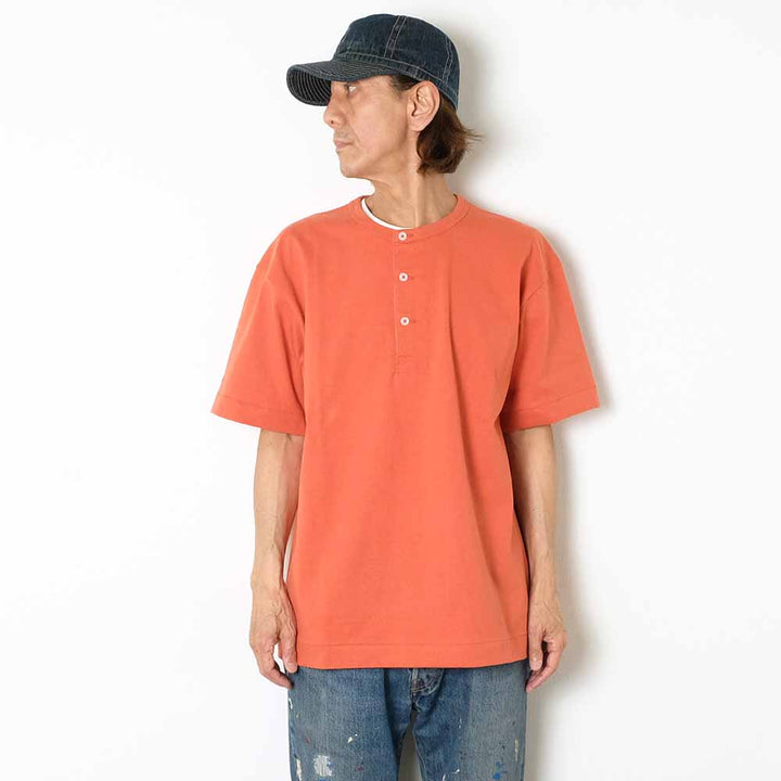 A VONTADE - 7.5oz Henley Neck T-shirt - VTD-0591-CS