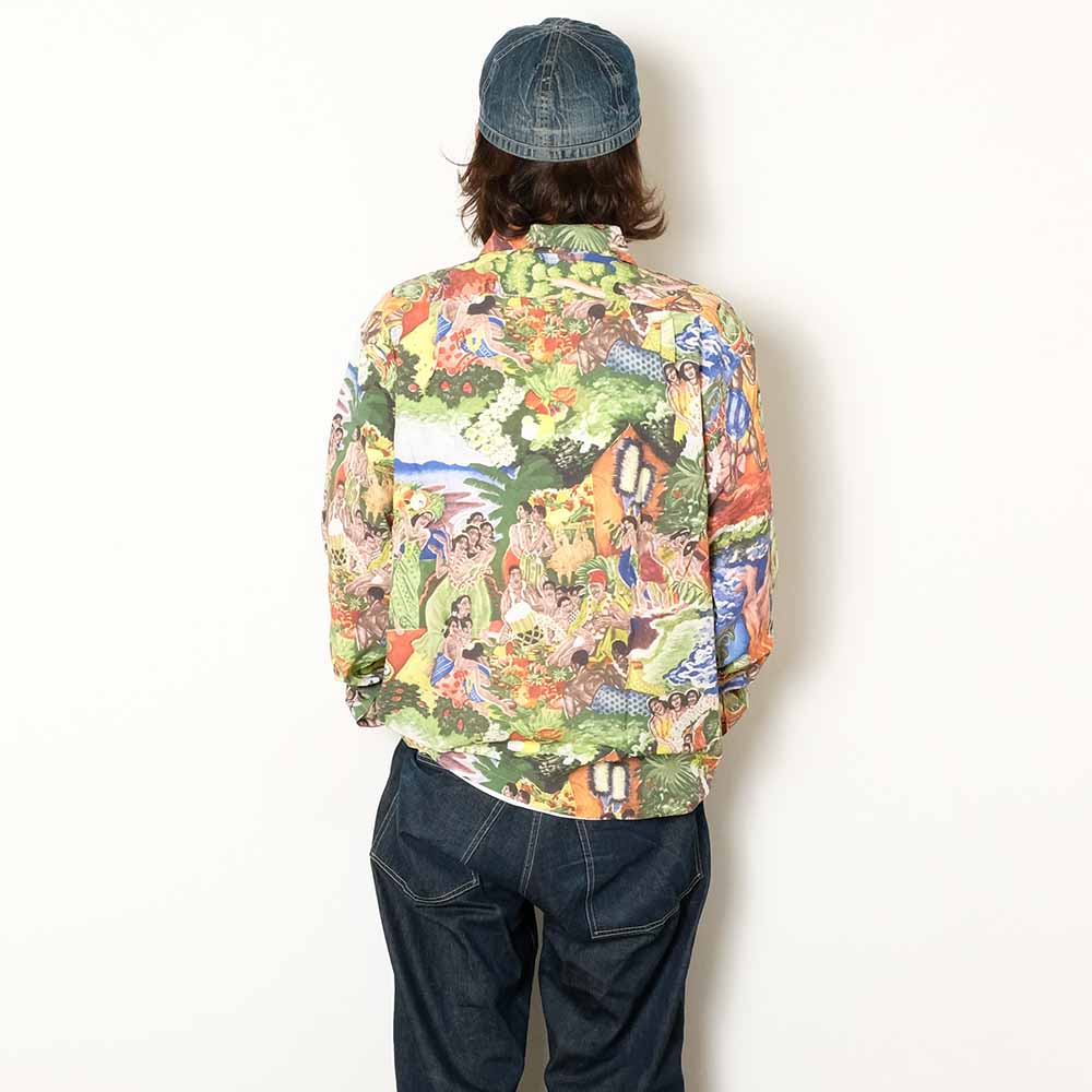 SUN SURF - SPECIAL EDITION - ORIGINAL MATSON MENU DESIGN by EUGENE SAVAGE - LONG SLEEVE - SS29679
