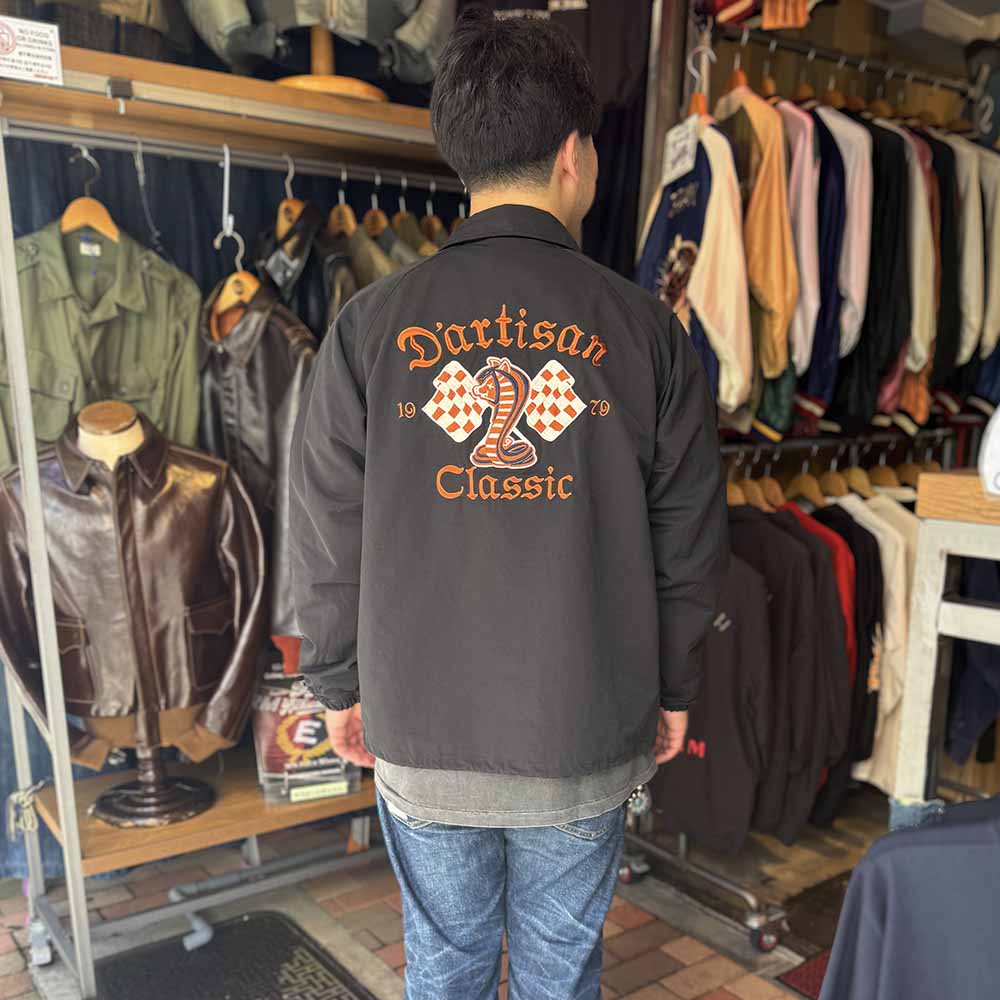STUDIO D’ARTISAN & SA. - COACH JACKET - D’ARTISAN CLASSIC - 4662