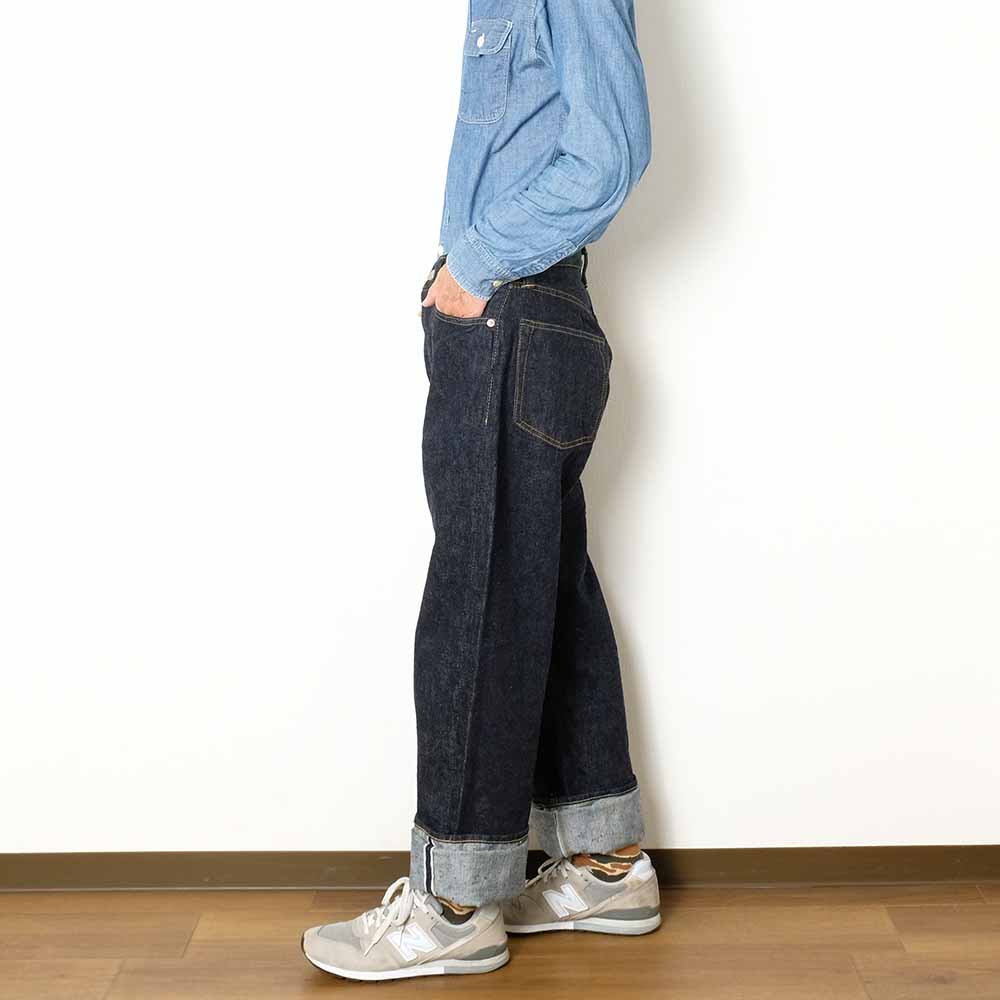 Sugar Cane - 13oz. DENIM WAIST OVERALLS 2025 MODEL - WIDE LEG - SC42025