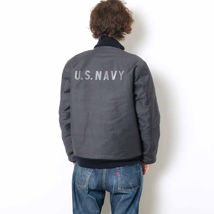 WAREHOUSE - U.S.NAVY 6HOOK DECK JACKET - NXss 23181 - 2208P-23