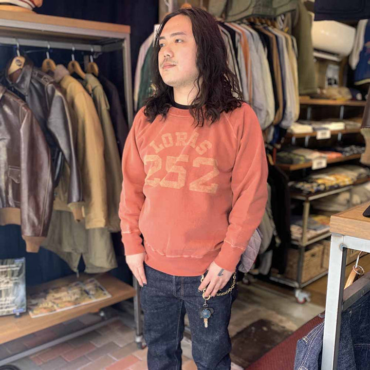 DUBBLE WORKS - RAGLAN CREW SWEAT - LORAS 252 - 83003LOR-24