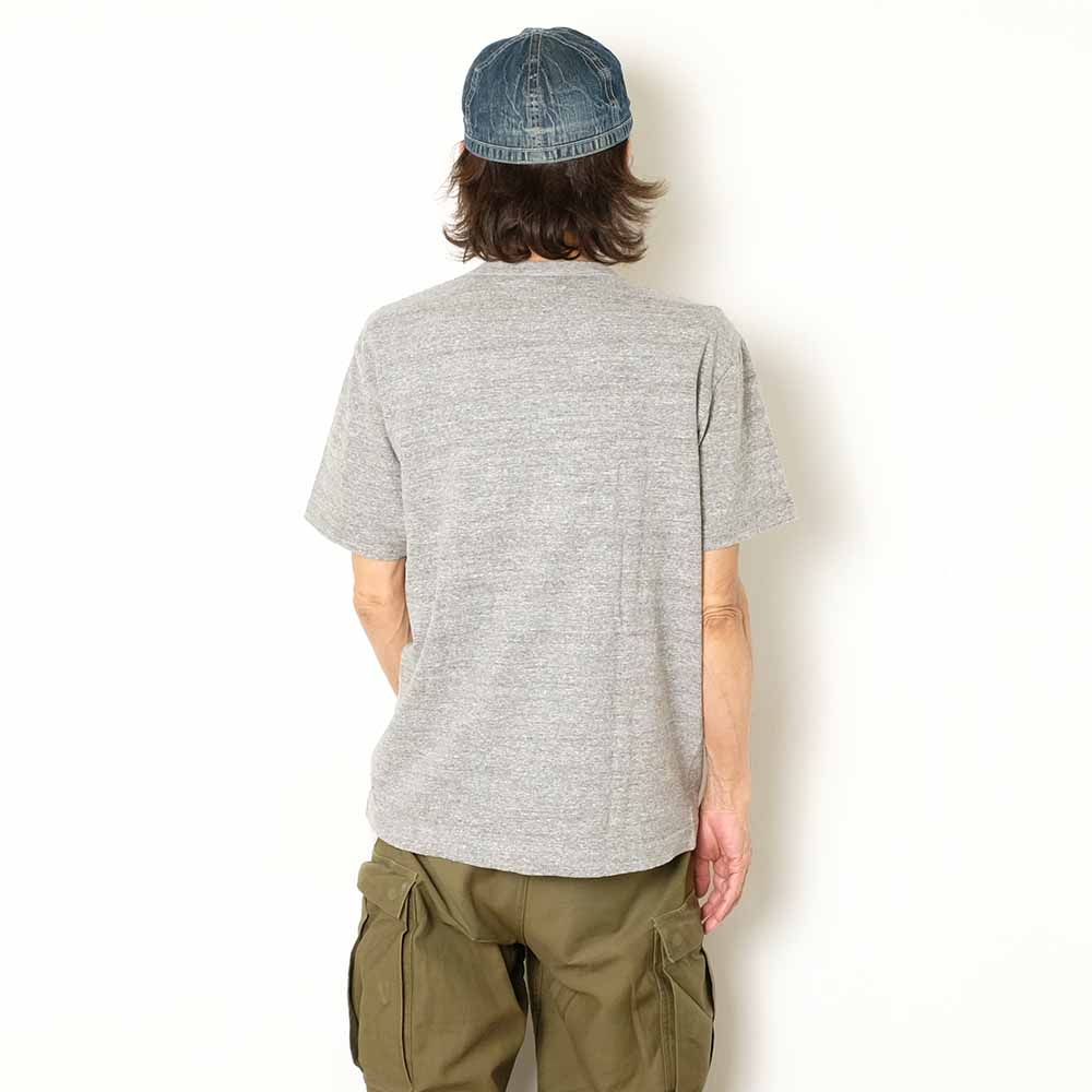 BARNS - TSURIAMI CREW NECK S/S T-SHIRT - OCEAN LIGHT - BR-26185