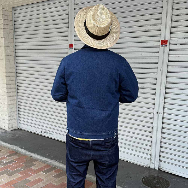 UNIVERSAL OVERALL - DENIM LINER ZIP JACKET - HT2533420