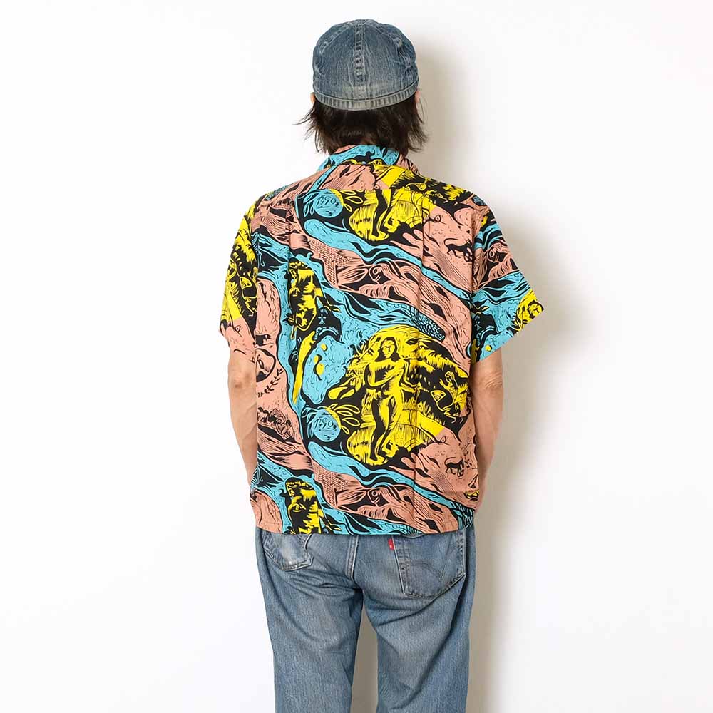 SUN SURF - SPECIAL EDITION - GAUGUIN WOODCUT MYSTIC - SHORT SLEEVE - SS39673