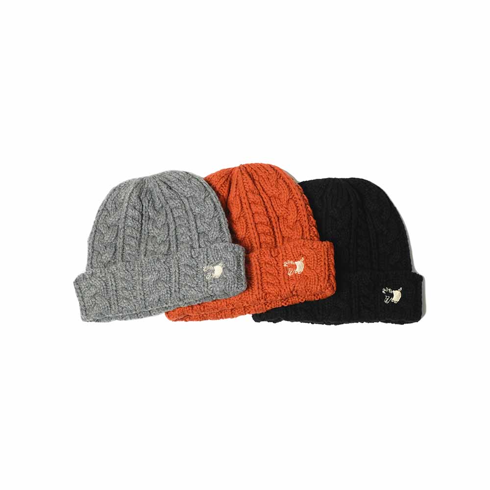 STUDIO D’ARTISAN - WOOL KNIT CAP - 7562