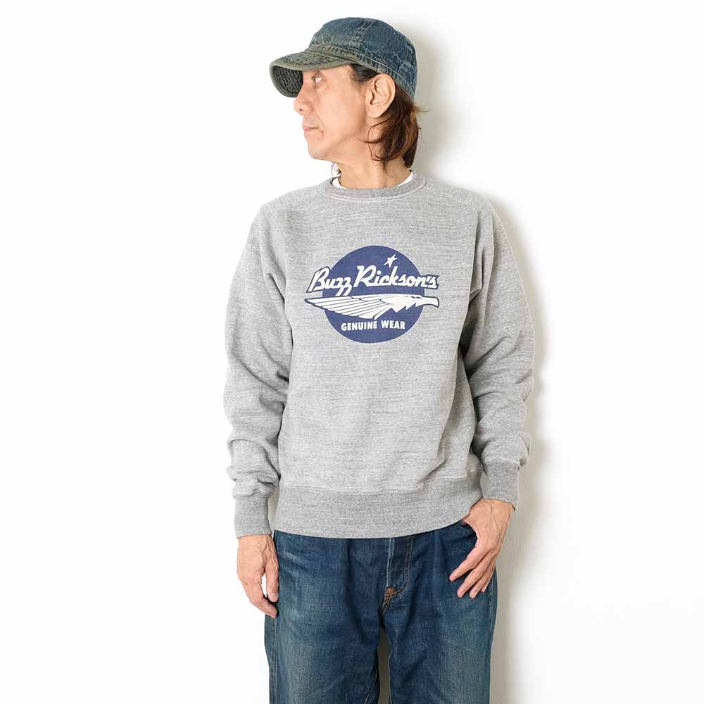 BUZZ RICKSON'S - FREEDOM SLEEVE SWEATSHIRT - BUZZ RICKSON'S - BR69507